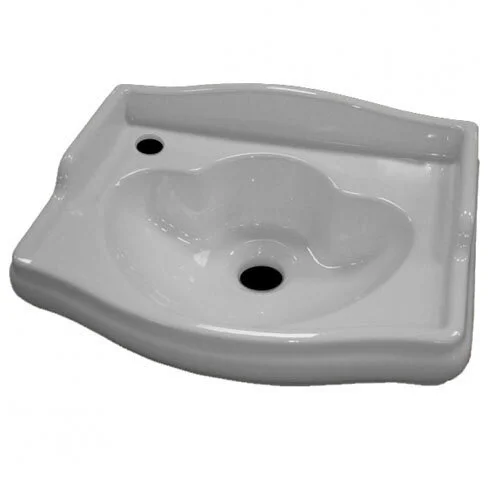 Раковина Kerasan Retro 41 см отверстие слева - фото 2