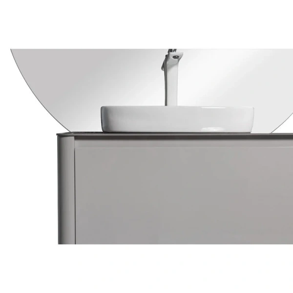 Тумба с раковиной подвесная Black&White Universe 140 см левосторонняя, 140 см - фото 6