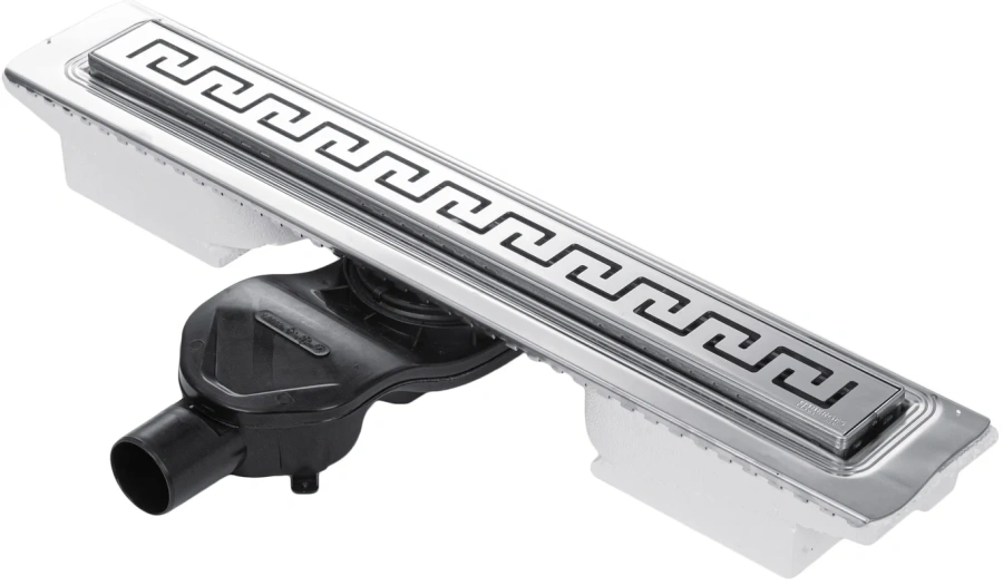 Душевой лоток BERGES В1 Antik 125 70 см выпуск горизонтальный - фото 1