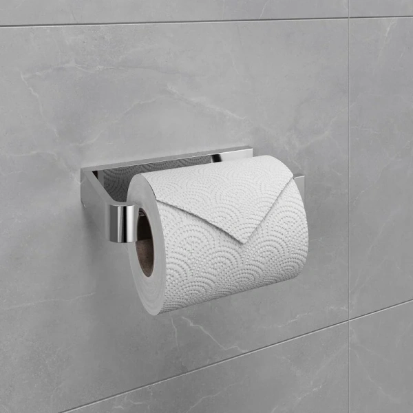 Бумагодержатель Lemark Smooth Line хром - фото 3