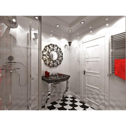 Раковина 71х53 см, смеситель на 3 отверстия, цвет чёрный, Devon&Devon New Etoile, подвесные index_1 - фото 5