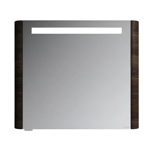 Зеркальный шкаф с подсветкой Am.Pm Sensation 80 см орех - фото 1