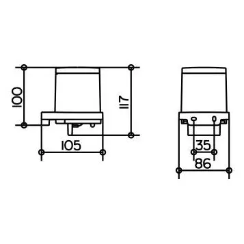 Дозатор для ванной  Keuco Moll 12752, современные, hi-tech - фото 2