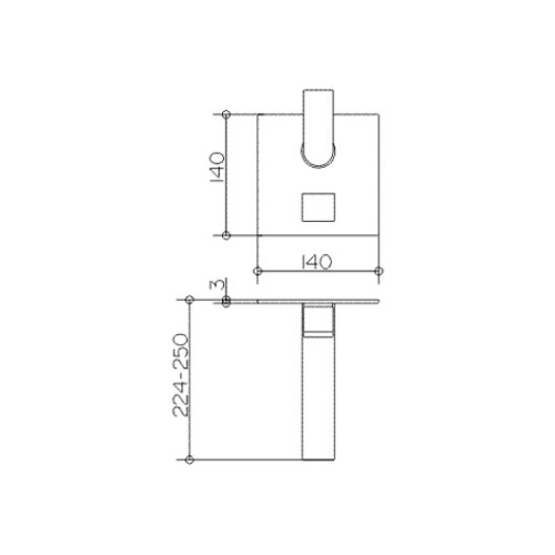 Смеситель для раковины Keuco Edition 300 53016 010200 - фото 3
