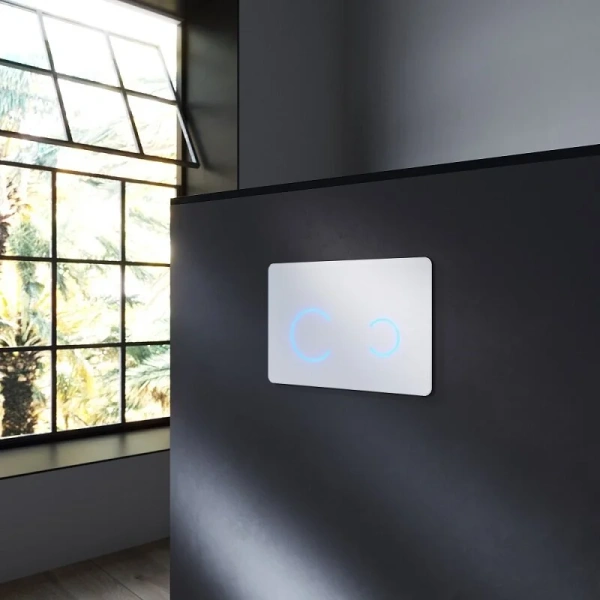 Клавиша смыва Am.Pm Touch Pro белая - фото 3