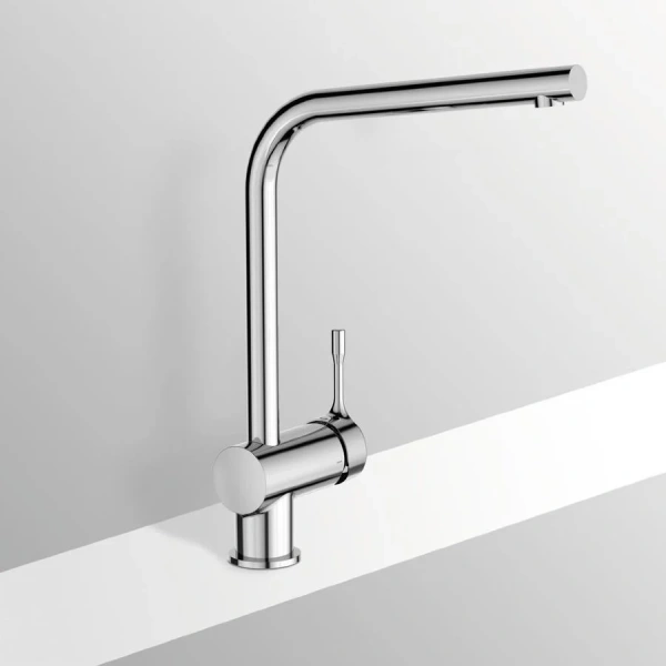 Смеситель для кухни Ideal Standard Ceralook с высоким трубчатым поворотным изливом, современные, hi-tech - фото 3