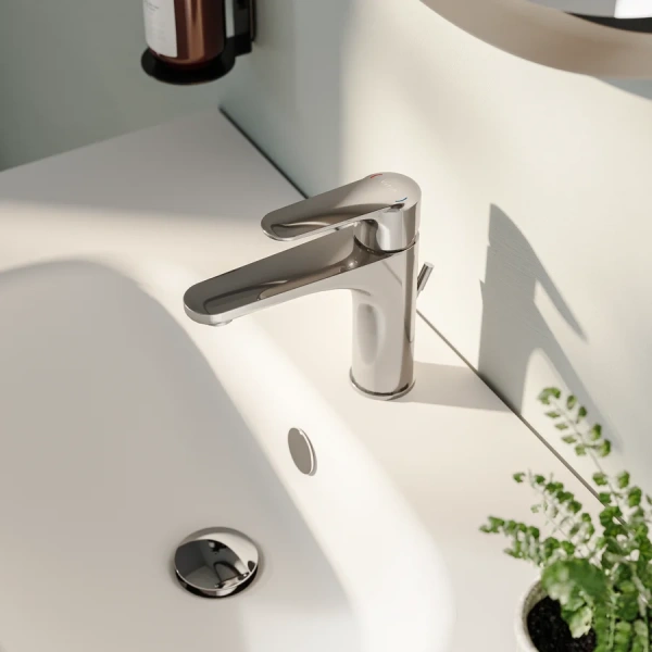Смеситель для раковины VitrA Root Round хром - фото 4