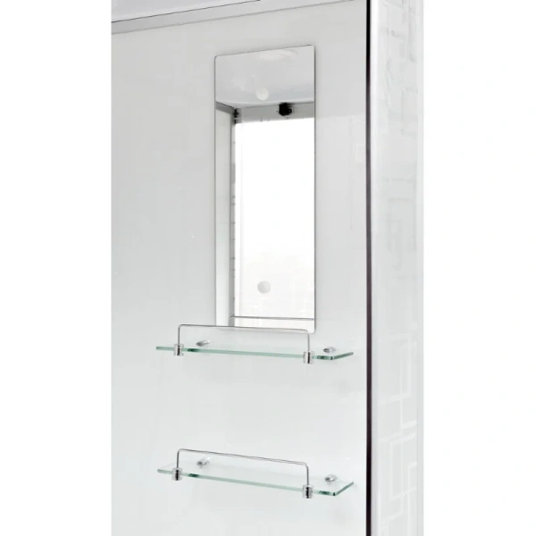 Душевая кабина Deto EM 80x80 см угловая, угловые, недорогие, для дачи, с гидромассажем, без крыши, маленькие - фото 5