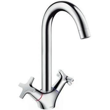 Смеситель для кухни Hansgrohe Logis Classic с двумя рукоятками - фото 1