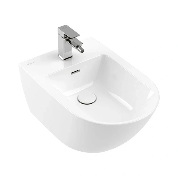 Биде подвесное Villeroy & Boch Subway 3.0 альпийский белый - фото 1