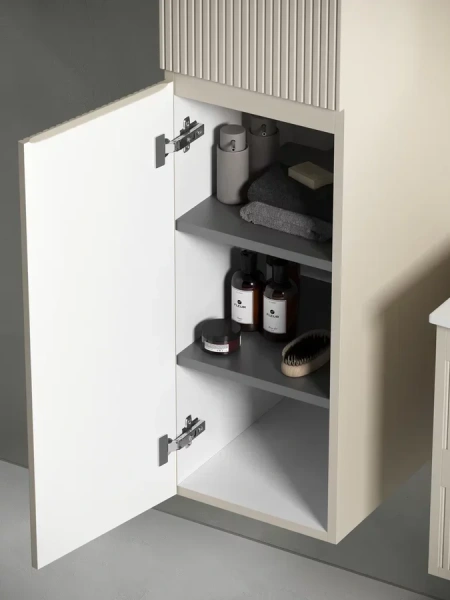 Шкаф-пенал подвесной Sancos Snob T 35 см beige soft, современные, hi-tech - фото 4