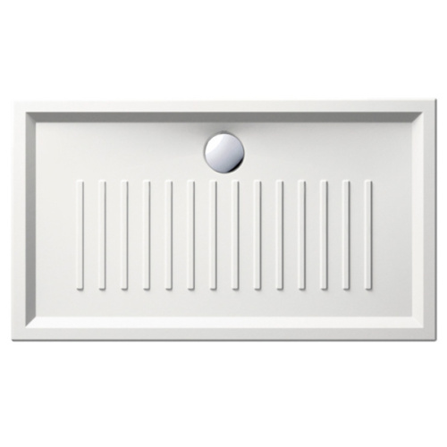Душевой поддон с антискользящим рельефом в керамике GSI H6 - фото 1