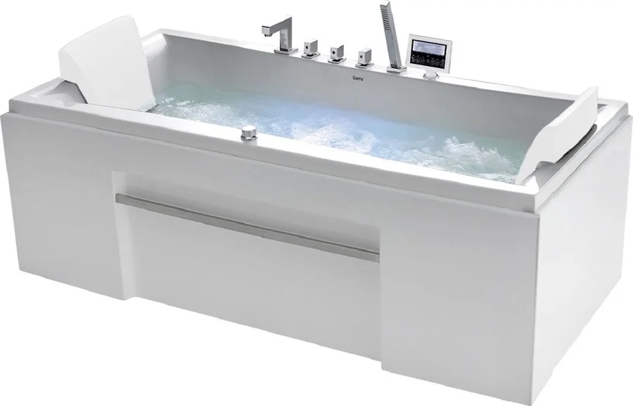 Акриловая ванна Gemy G9076 K 175х80 см, современныe, hi-tech - фото 3