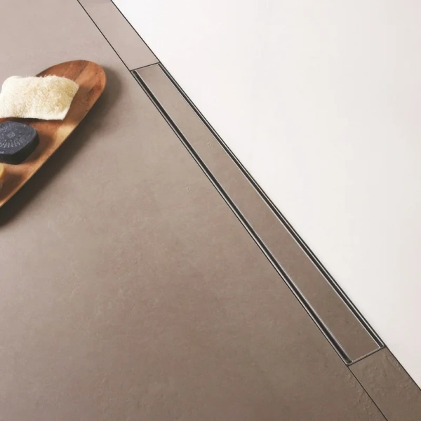 Душевой лоток BERGES B1 Keramik 30 см матовый хром - фото 4