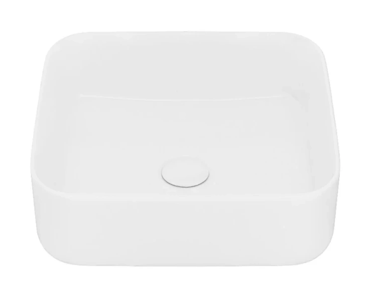 Раковина IDDIS Bridge 04i27 39 см квадратная - фото 3