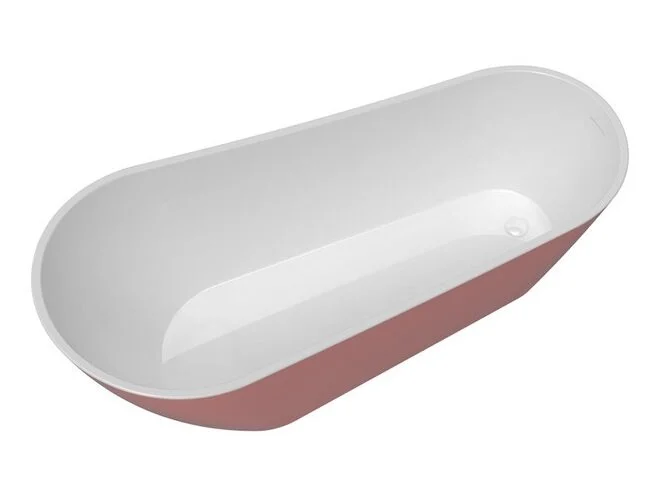 Ванна акриловая Corpa Nera Viotti CN130108, 170 х 74 см, розовый матовый - фото 3