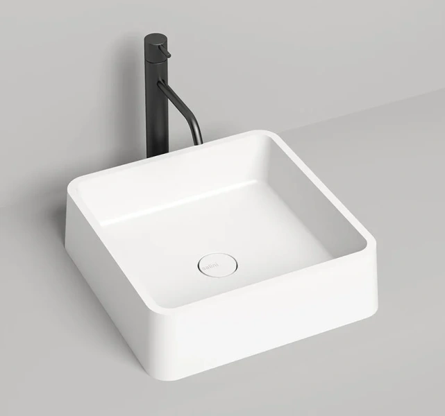 Раковина Salini Gloria 02 41 см белый матовый - фото 2