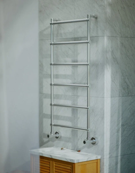 Полотенцесушитель водяной цвет:хром Margaroli 442-6, 6 секций, в наличии index_1 - фото 8