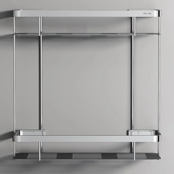 Полочка для ванной AM.PM Sense L прямая двухъярусная, настенные - фото 5