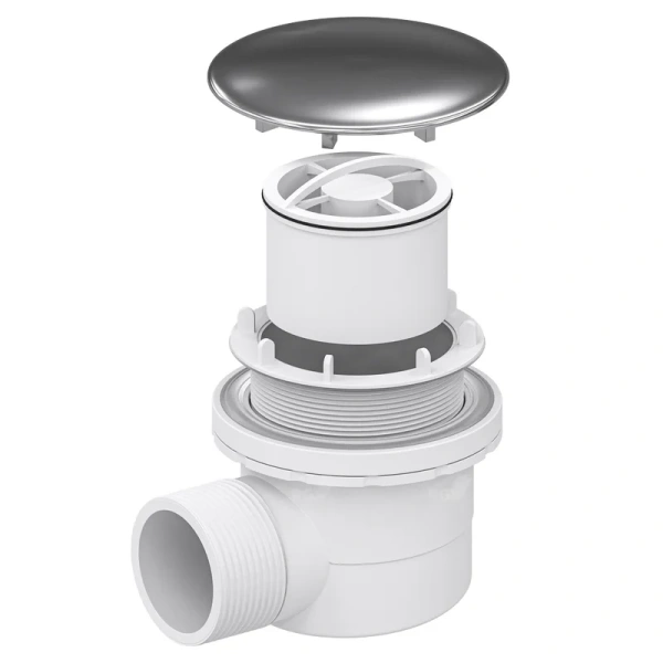 Душевой поддон RGW Acryl BT/CL-S-A 100х100 см белый, 100х100 см - фото 6