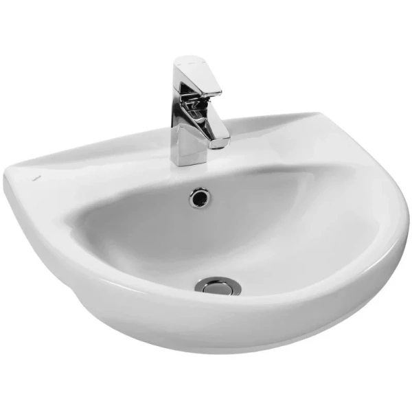 Тумба с раковиной напольная Style Line Эко Стандарт ЛС-00000096 50 см с дверками