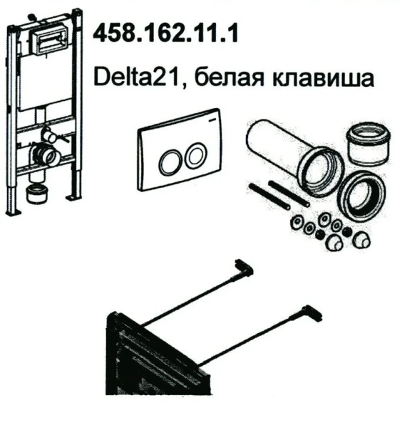 Унитаз подвесной Duravit D-Code белый - фото 2