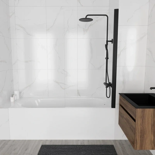 Ванна акриловая Vincea VBT-2B170, 170 x 70 см, без опоры, белый - фото 2