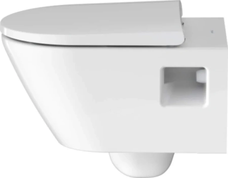 Унитаз подвесной Duravit D-Neo белый - фото 1