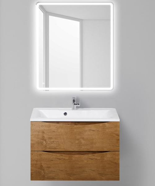 Тумба под раковину подвесная BelBagno Marino 80 см Rovere Nature - фото 3