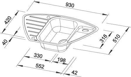 Мойка для кухни Blanco Lantos 9 E/-IF - фото 2