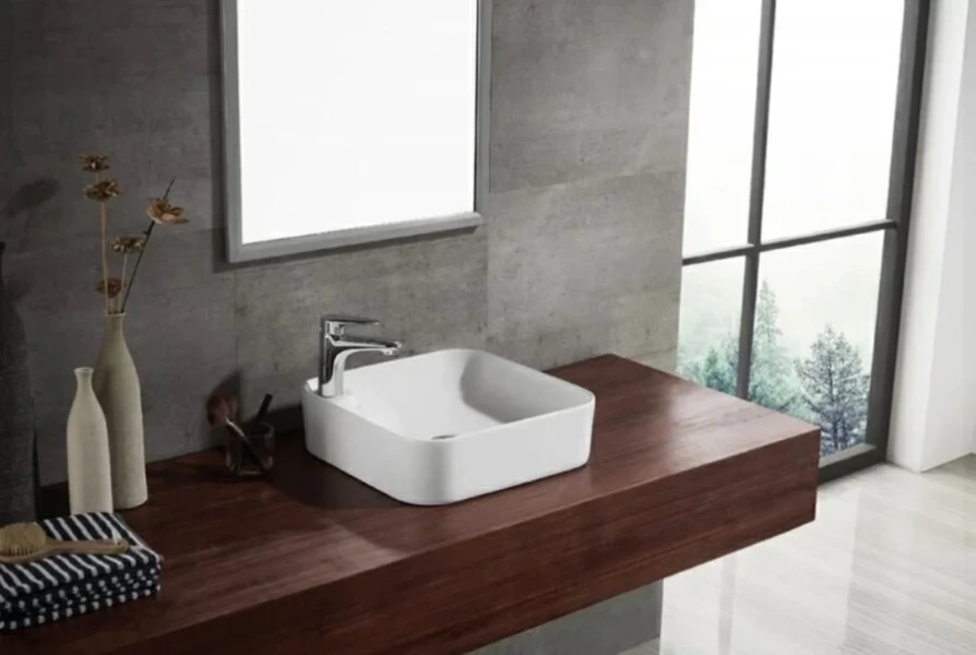 Раковина Bravat Source C22238W-1-ENG 45 см - фото 3