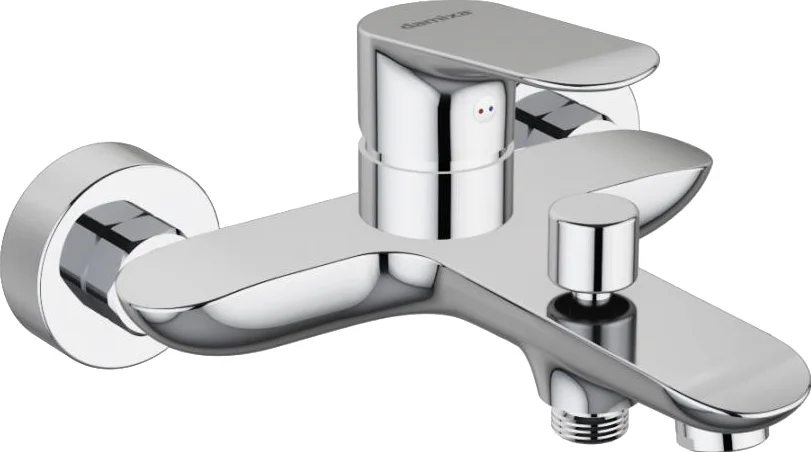 Душевая стойка Damixa Palace Grand с полочкой, хром - фото 4