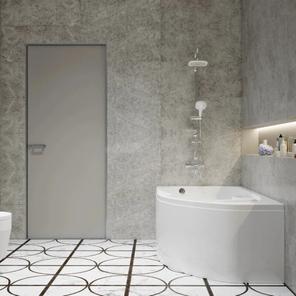 Ванна акриловая Diwo Сочи L/R 170 x 95 см, с каркасом, цвет белый, левая/правая, Щ0000055217/Щ0000055218/Щ0000055243 - фото 3