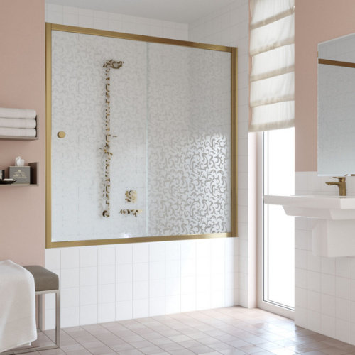 Душевая шторка на ванную стекло фея Vegas-glass ZV 150 R03 - фото 17