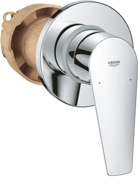 Смеситель для душа Grohe BauEdge скрытого монтажа, хром - фото 4