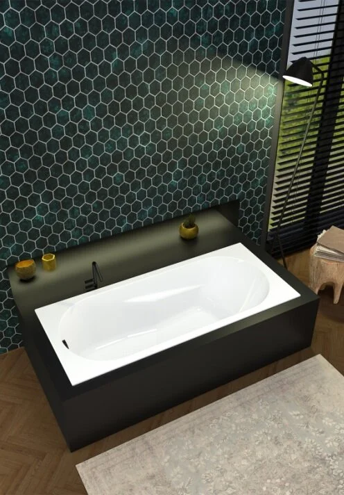 Ванна акриловая Riho Lazy 170х75 см белая, 170x75 см - фото 4