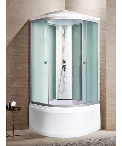 Душевая кабина River Nara Light 90x90 см стекло матовое - фото 1