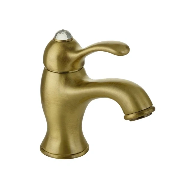 Смеситель для раковины Migliore Lem Swarovski 188 без донного клапана - фото 4