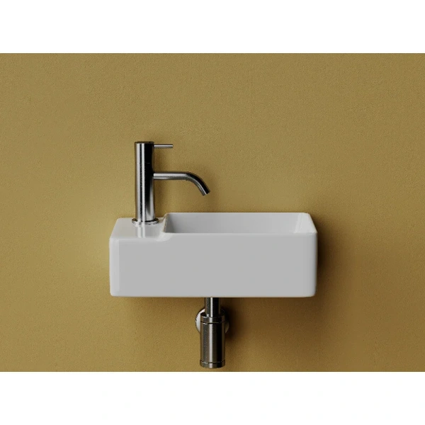 Раковина Ceramica Nova Element 40 см чаша справа, маленькие, прямоугольной формы - фото 5