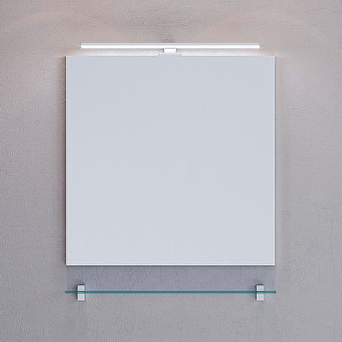 Зеркало с подсветкой Velvex Klaufs 70 см с led светильником - фото 2