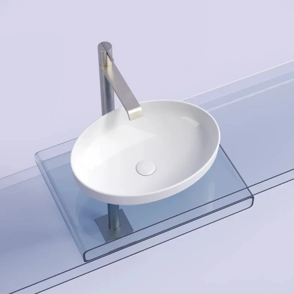 Раковина Ceramica Nova Element 50 см белая глянцевая - фото 3