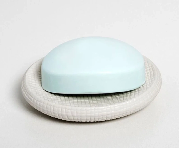 Мыльница WasserKRAFT Dinkel белая - фото 3