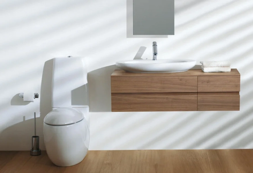 Раковина Laufen Ilbagnoalessi One 75 см с 1 отверстием для смесителя, накладные (на столешницу), пристенные - фото 3