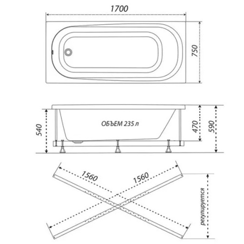 Схема, без гидромассажа, большие - фото 6