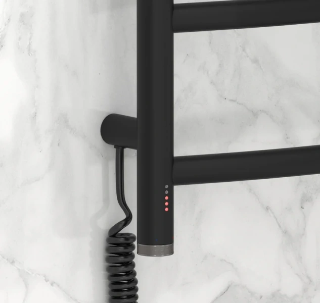 Полотенцесушитель электрический Сунержа Галант 4.0 50х50 см левый, черный матовый, современные, hi-tech index_1 - фото 10