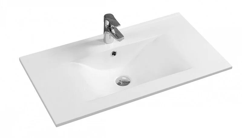 Раковина GID Integrado NYJ807-80 81 см белая - фото 1