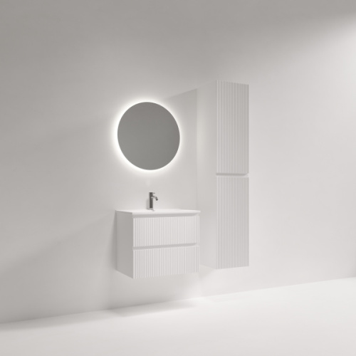 Тумба под раковину подвесная Sancos Snob R 60 см bianco, 60 см - фото 6