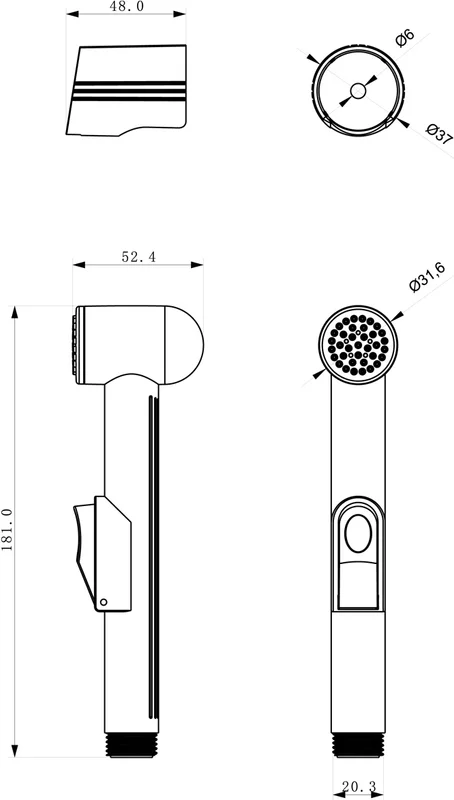 Гигиенический душ Lemark LM8014C - фото 2