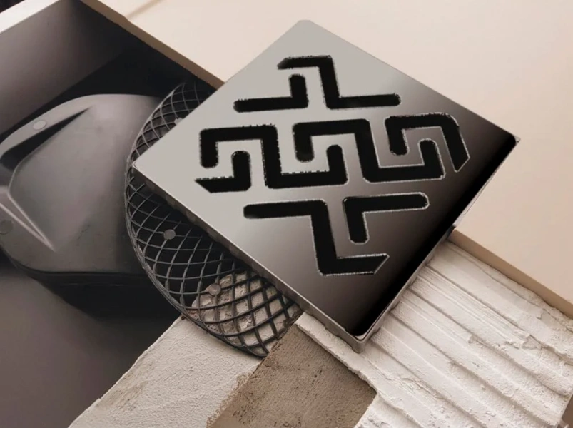 Душевой трап BERGES PLATZ Norma 10 см хром, хром - фото 3