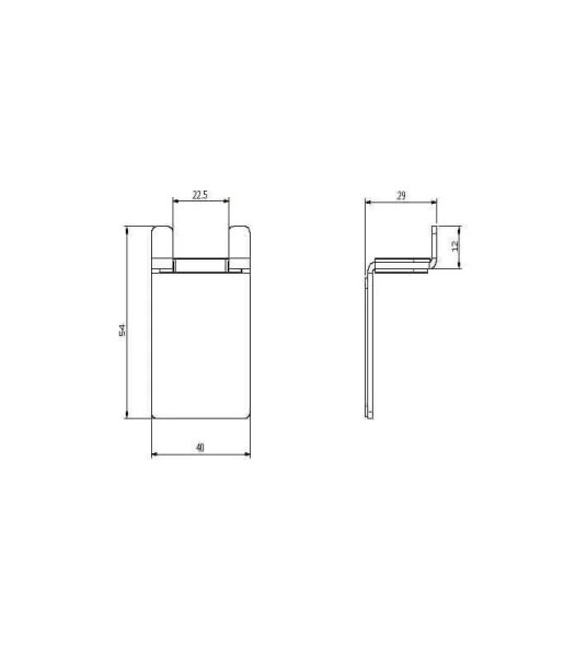 Крючок для ванной Black&White Swan хром - фото 2